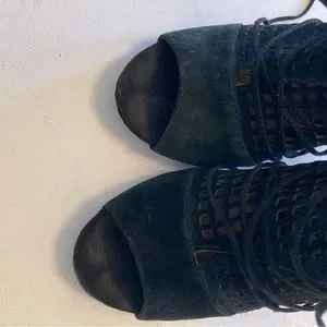 Steve Madden | Shoes | Steve Madden Maddye Black Lace Up 